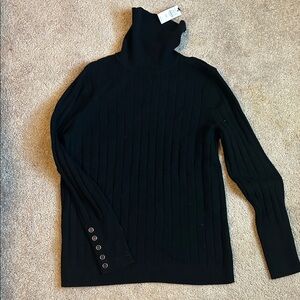 Talbots Ribbed Turtleneck Sweater